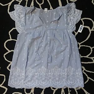 Embroidered Old Navy Top